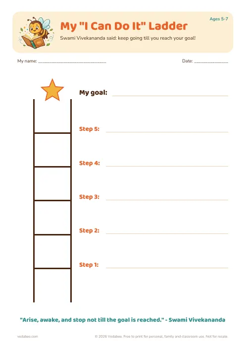 Preview of My "I Can Do It" Ladder